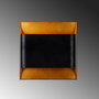 Opviq Bera - 15301 Lámpara de Pared de Metal Negra